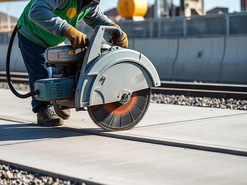 Flat sawing concrete pavement in Dallas-Fort Worth